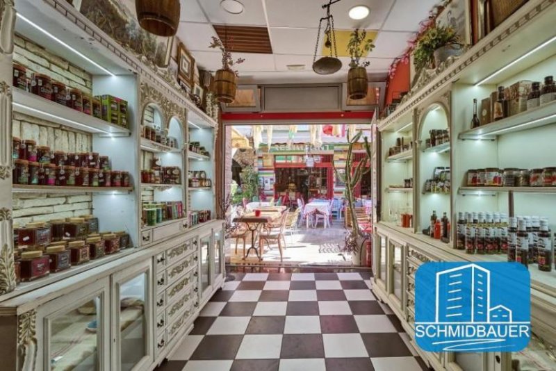 Agia Galini Kreta - Restaurant mit Zimmer und Laden im Herzen von Agia Galini Gewerbe kaufen